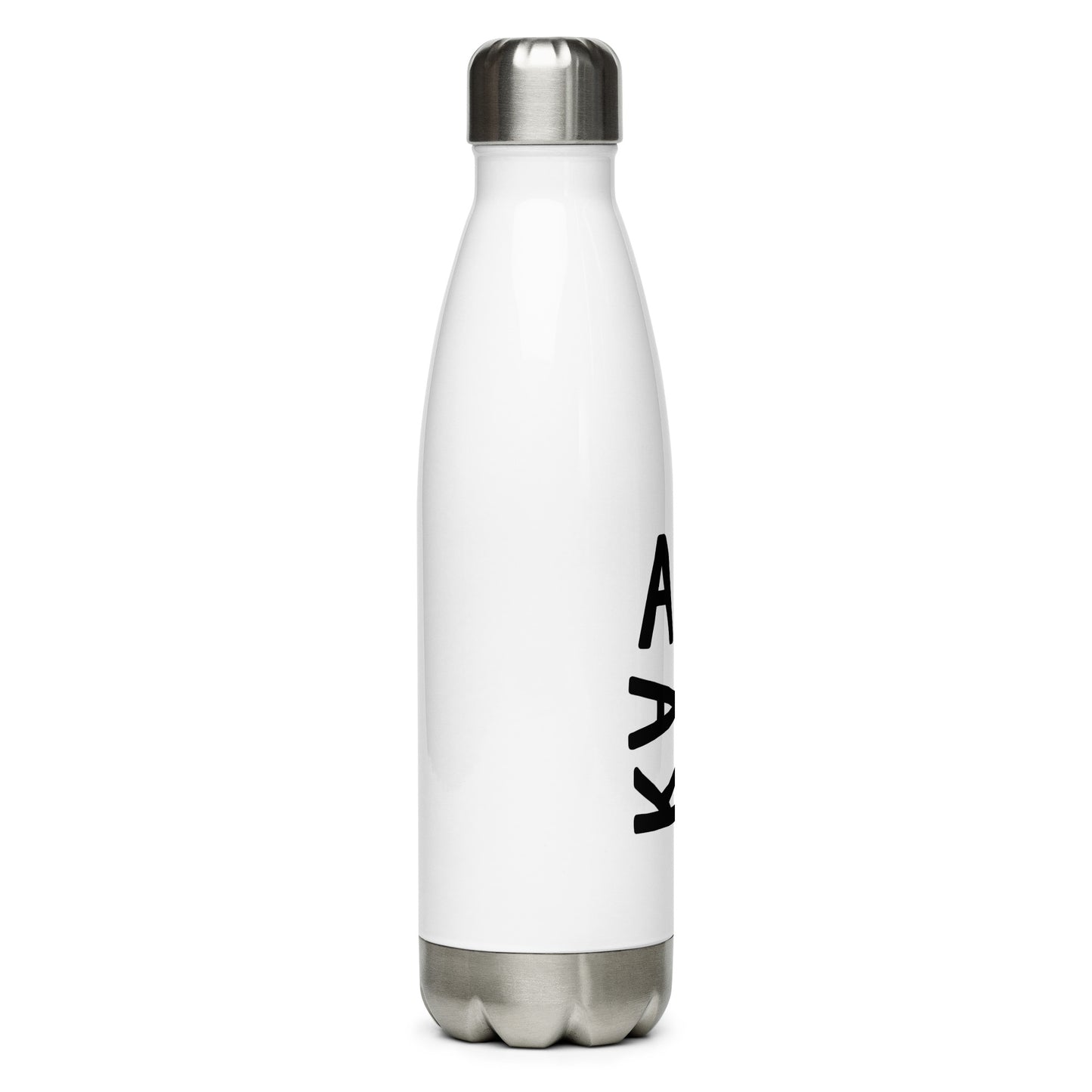 Stainless Steel Awake Water Bottle