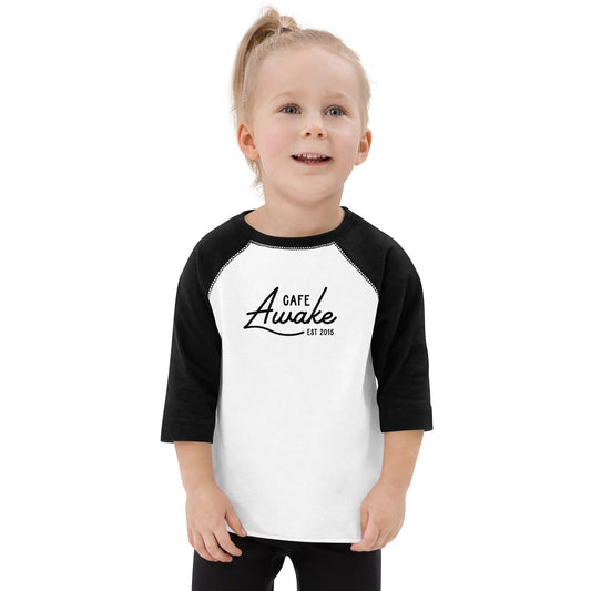 Cafe Awake Toddler baseball shirt